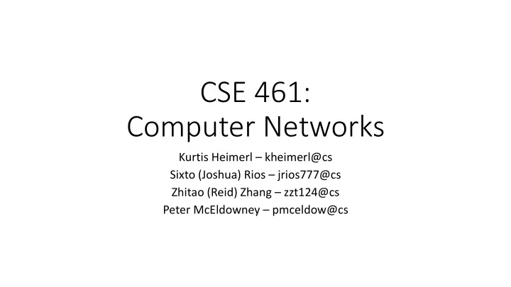 computer networks