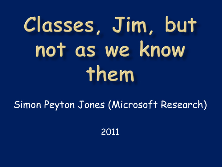 simon peyton jones microsoft research