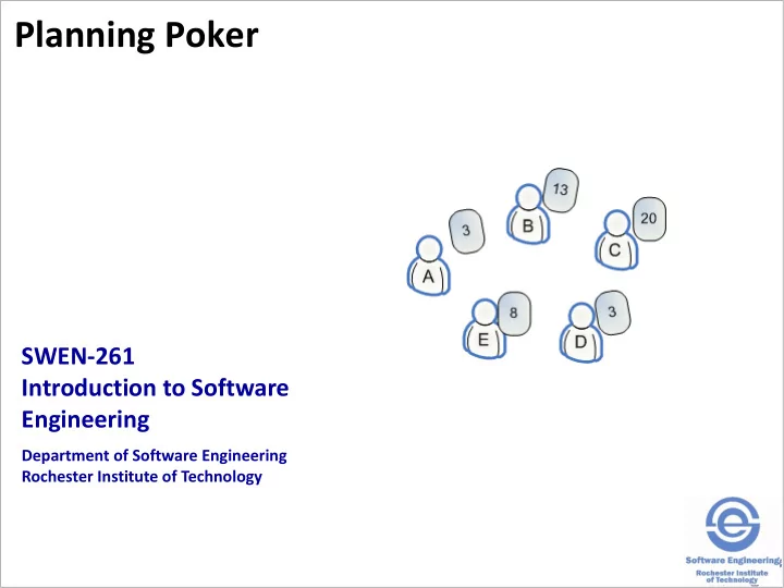 planning poker