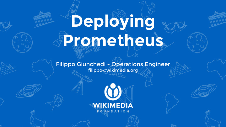 deploying prometheus