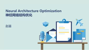 Neural Architecture Optimization      CONTENTS  1.AutoML  2.NAS