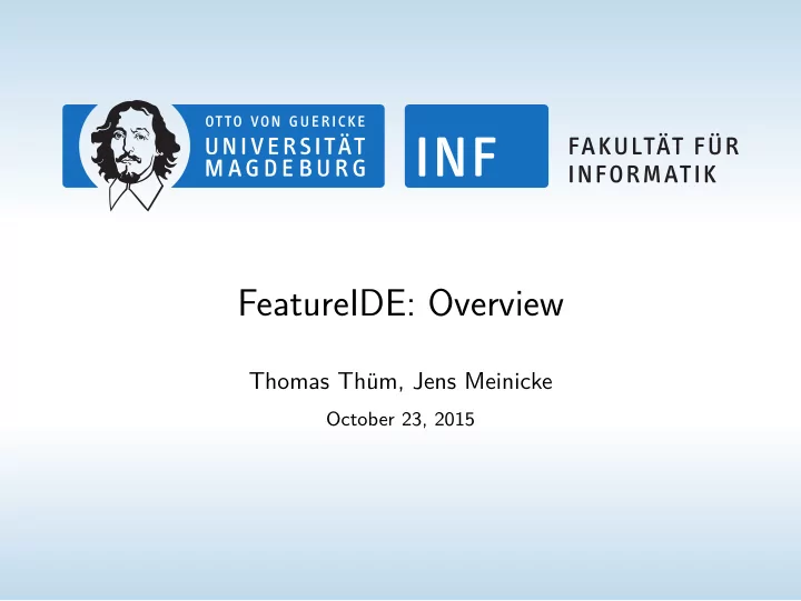 featureide overview