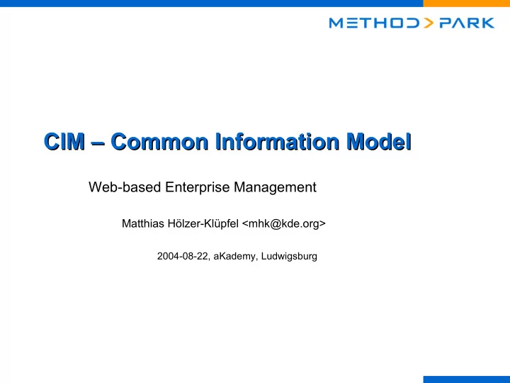 cim common information model cim common information model