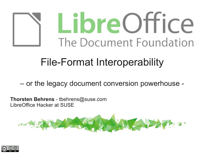 file format interoperability