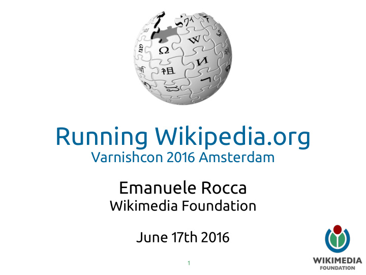 running wikipedia org