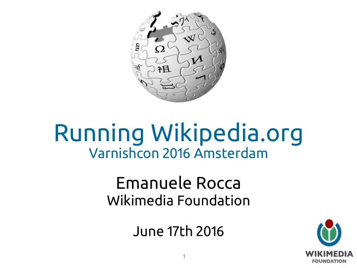 running wikipedia org