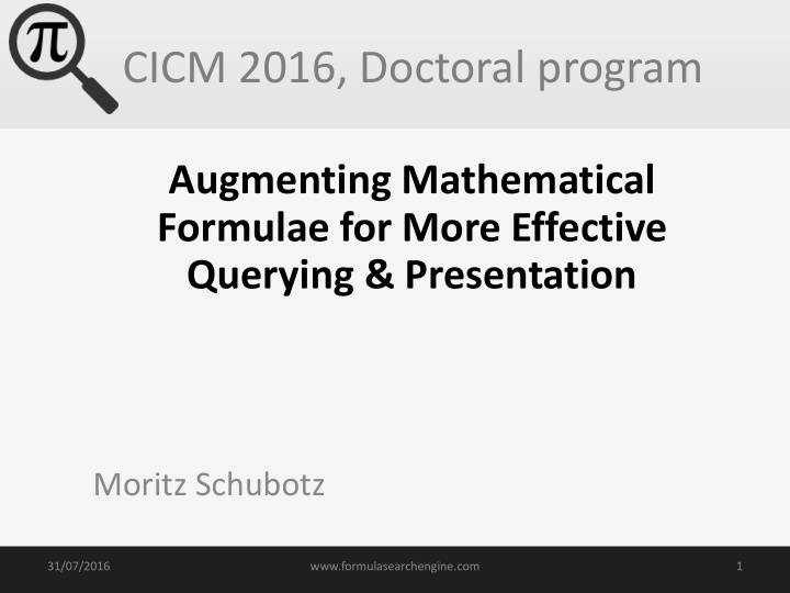 cicm 2016 doctoral program