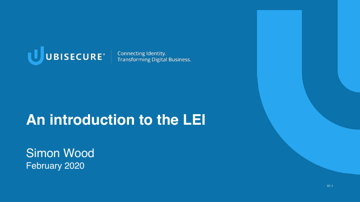 an introduction to the lei