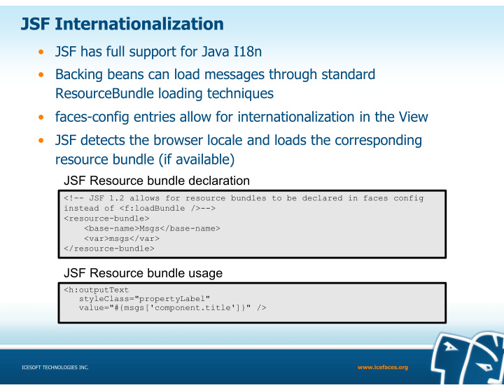 jsf internationalization