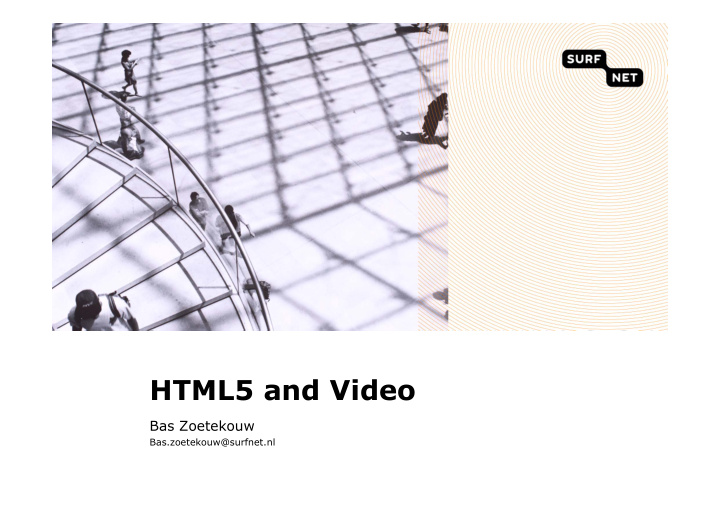 html5 and video