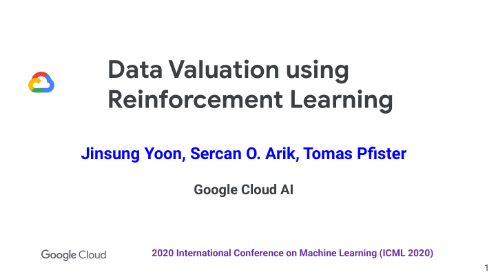 data valuation using reinforcement learning