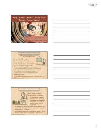 If you had a good enough p a r e n t , you are most f o r t un a t e b e c a u se you had a real