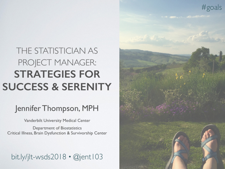 project manager strategies for success serenity