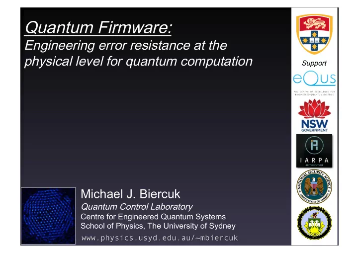 quantum firmware