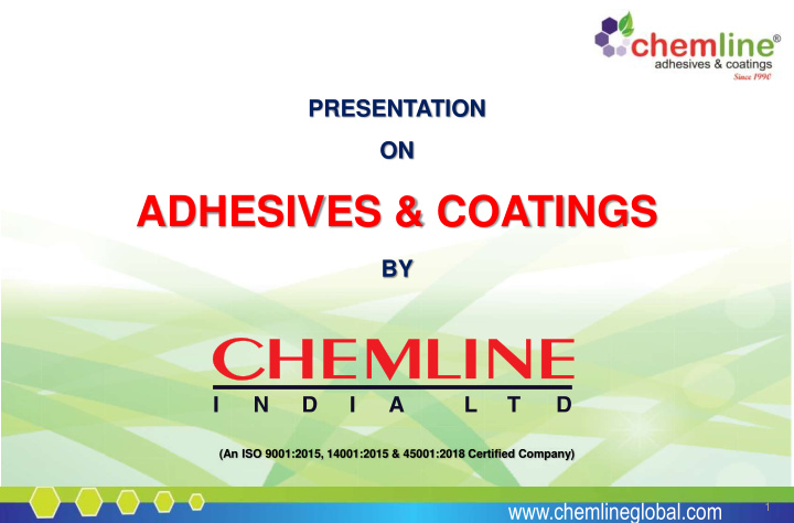 adhesives amp coatings