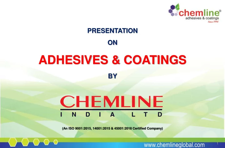 adhesives amp coatings