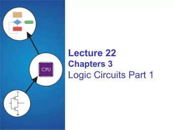 Lecture 22  Chapters 3  Logic Circuits Part 1  LC-3  Data Path  Revisited  How are the components