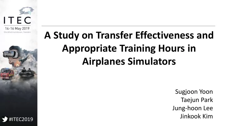 appropriate training hours in
