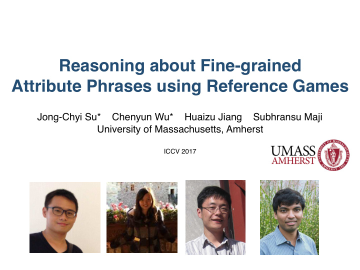 reasoning about fine grained attribute phrases using