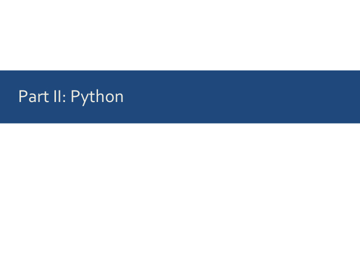 part ii python stackoverflow blog september 2017