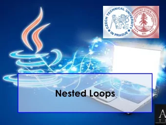 Nested Loops  Plan for today  Green Screen  Single looping: a deeper look  Nested looping  Drawing