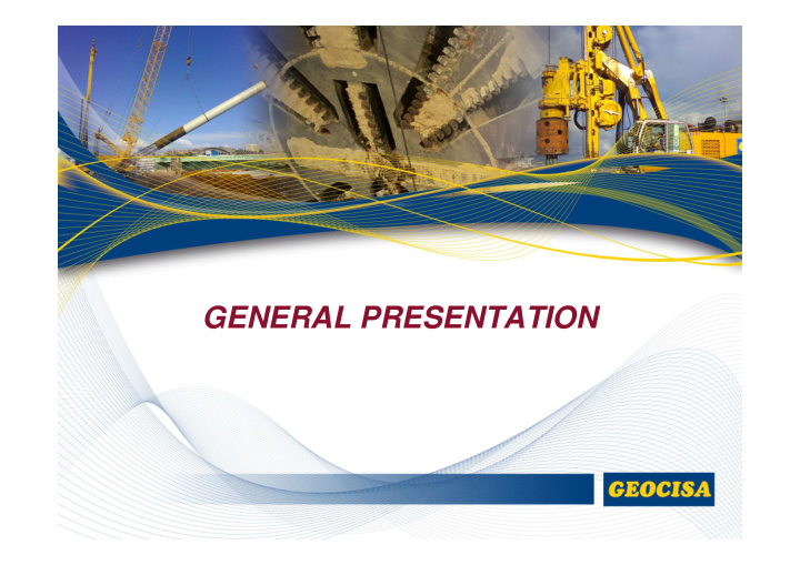 general presentation acs group business lines
