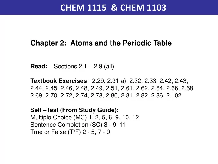chem 1115 chem 1103