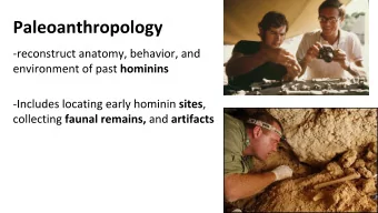 2  3  4  5  6  7  8  9  10  11  12  13  14  15  17  18  19  Evidence of bipedalism in the fossil