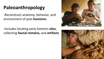 2  3  4  5  6  7  8  9  10  11  13  15  Evidence of bipedalism in the fossil record  16  Evidence