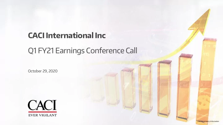 q1 fy21 earnings conference call