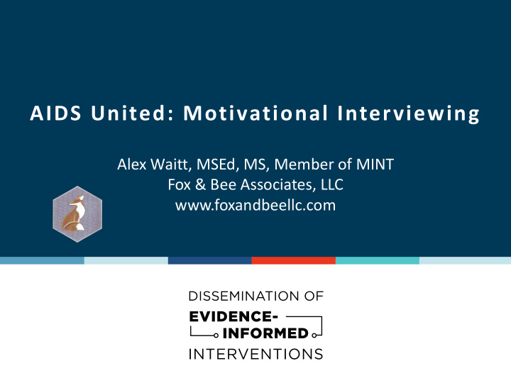 aids united motivational interviewing