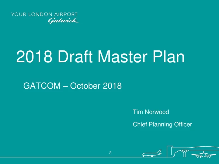 2018 draft master plan