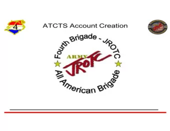 4 th Brigade JROTC  Go to the AKO Webpage at:  https://www.ako1.us.army.mil  And click on the I