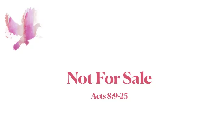 not for sale