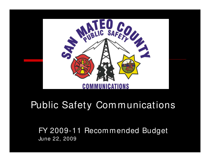 public safety communications