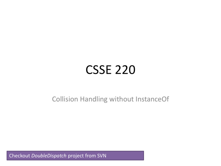 csse 220