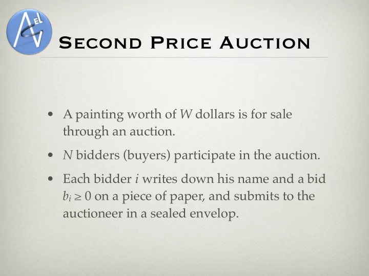 second price auction