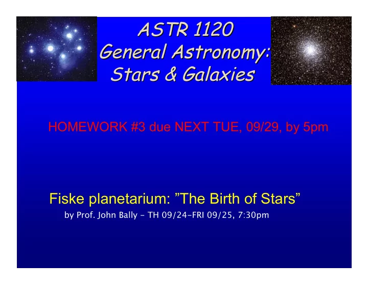 astr 1120 astr 1120 general astronomy general astronomy