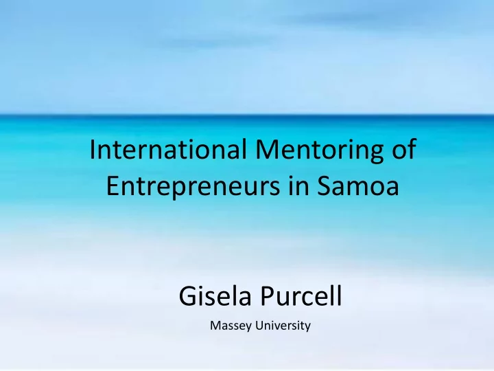 gisela purcell