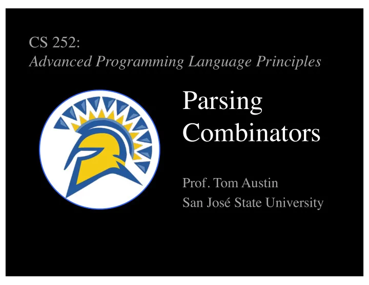 parsing combinators