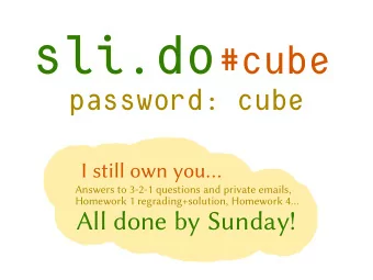 Booleans  true: 2  false: 2  Natural numbers  zero: N suc: N  N  recursion!  Circle  base: S1