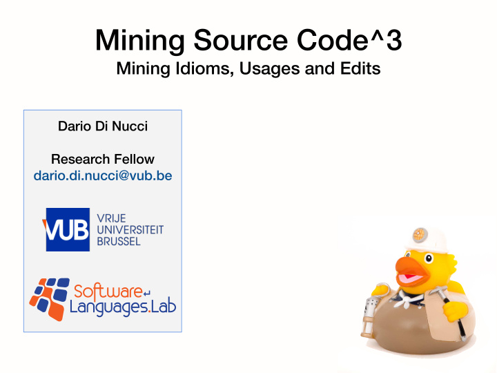 mining source code 3