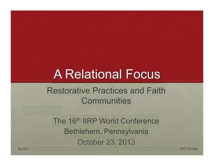 basic concepts good relationships are the basis for