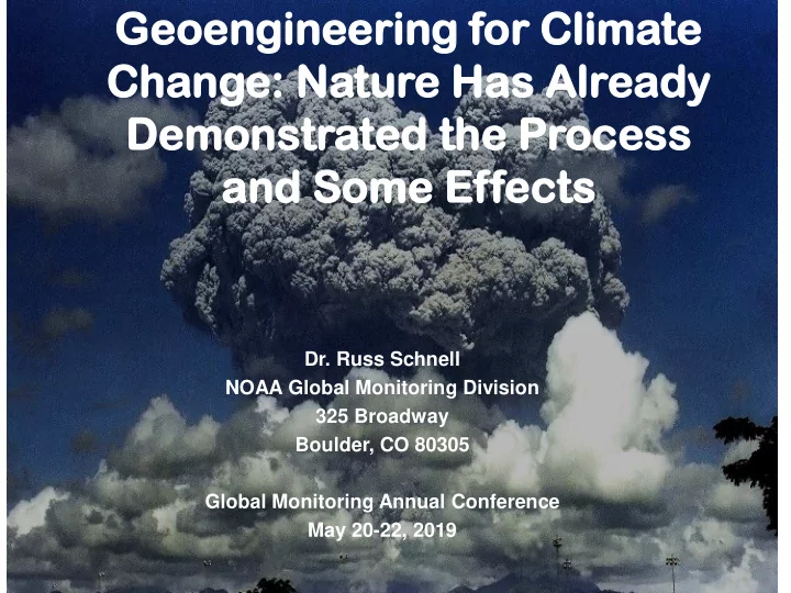 geoengi gine neeri ring f ng for c r climate te cha hang