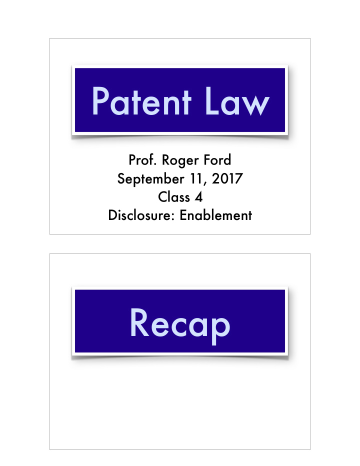 patent law