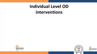 interventions  Questions we face about what intervention is suitable  in a particular situation