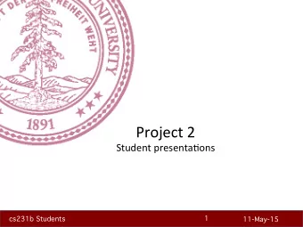 TLD  CS231b 2015 Project 2  Link      Iretiayo Akinola  Josh Tennefoss  Challenges  Getting