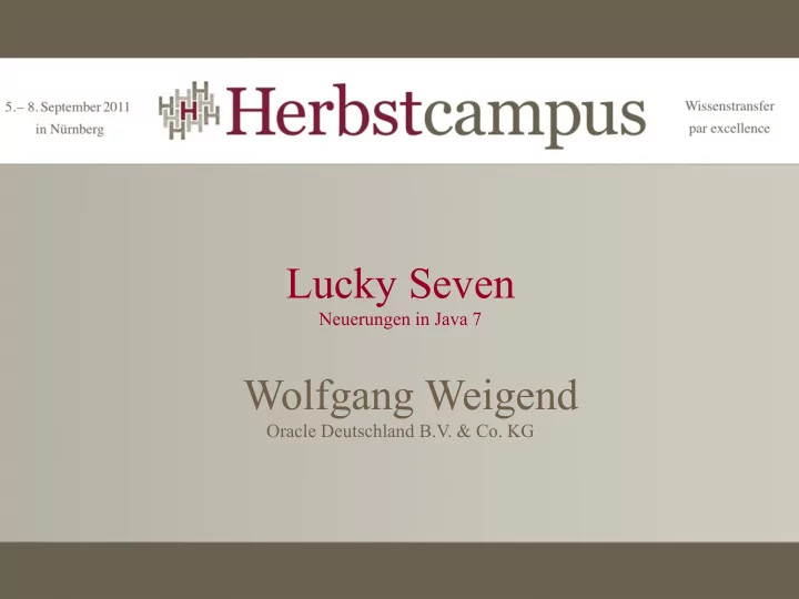 lucky seven