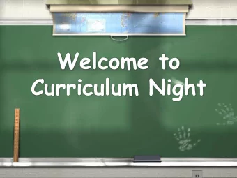 Curriculum Night  Junior High School Counselor  Assignments for 2018 - 2019 Ms. Bawarski Mrs. Truax