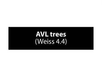 A  V  L  t  r  e  e  s  (  W  e  i  s  s  4  .  4  )  B  a  l  a  n  c  e  d  B  S  T  s  :  t  h